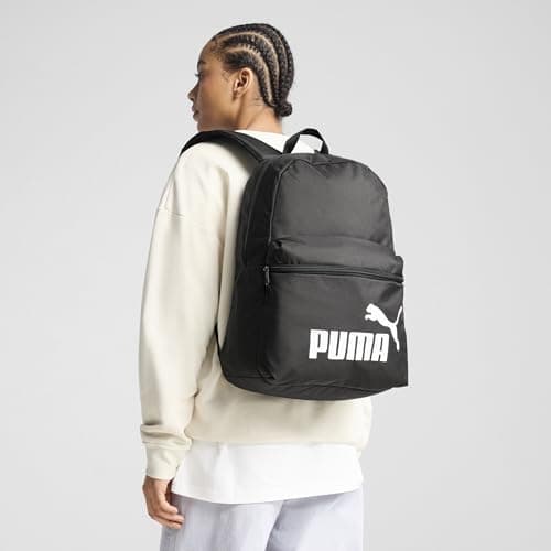 Detalle de PUMA PUMA Phase Backpack en color negro (OSFA): mochila clásica unisex para el día a día
