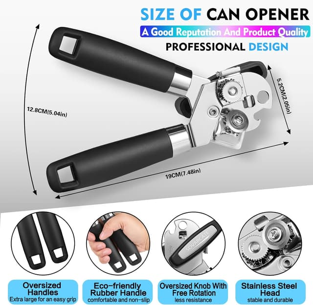 Detalle 2 de Sovarcate Tin Opener Can Opener
