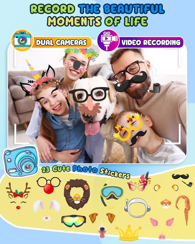 Detalle 2 de UCIDCI Kids Smart Phone Toys for Girls 3–7