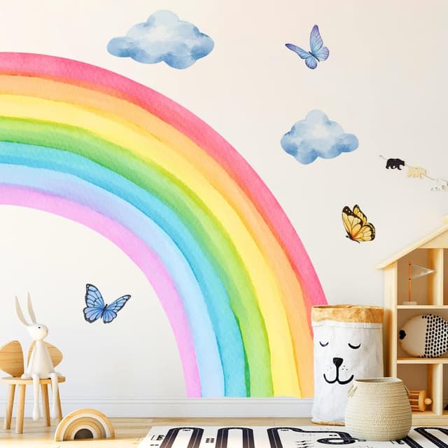Imagen de Supzone Wandtattoo Regenbogen Groß 120 cm en OfertitasTOP