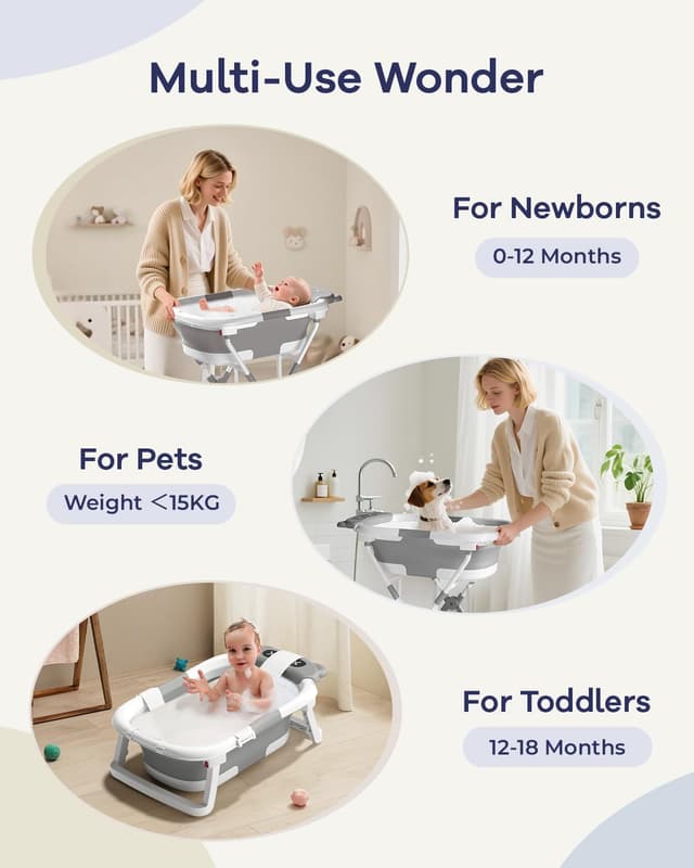 Thumbnail 4 de COOSEYA 3 in 1 Baby Bath 85cm
