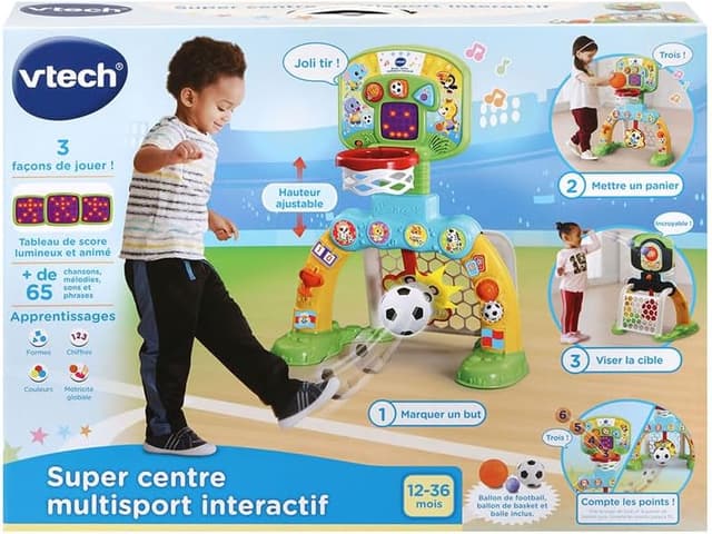 Detalle de Centre multisport interactif VTech 3 en 1