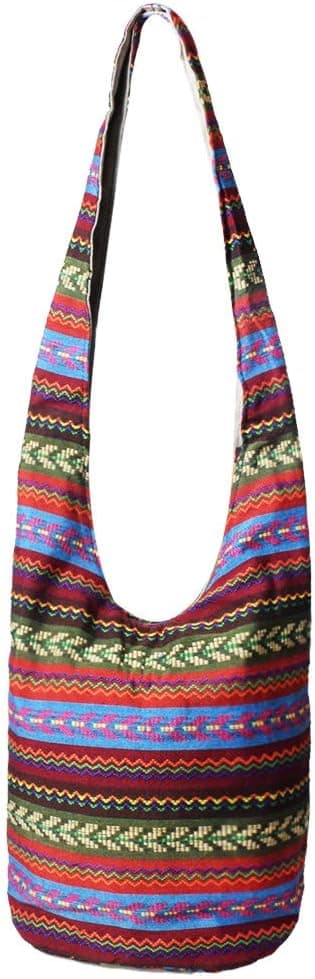 Detalle de ModaZeal Hippie Slouch Shoulder Bag – roomy boho crossbody for festivals, shopping & travel