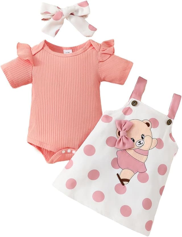 Imagen de HEOXIN Baby Mädchen Röcke Set 0-18 Monate en OfertitasTOP