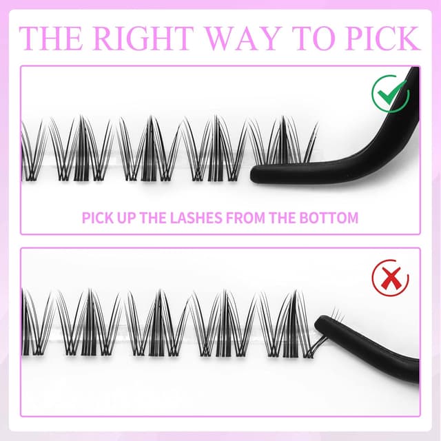 Thumbnail 4 de VEYESBEAUTY Manga Lash Clusters 💄