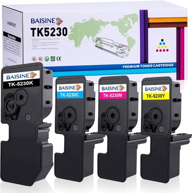 Thumbnail 6 de BAISINE 5-Pack kompatible Kyocera TK-5230 für ECOSYS M5521cdw/M5521cdn und P5021cdw/P5021cdn
