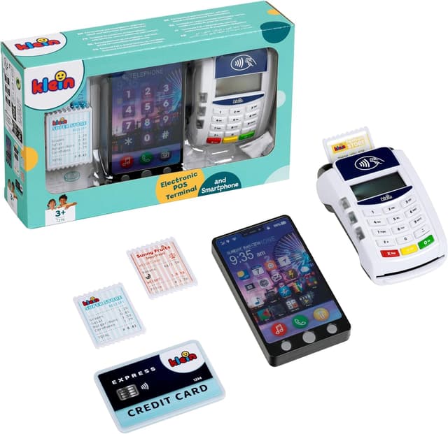 Thumbnail 3 de Theo Klein 7274 PoS-Terminal & Kinderhandy mit Licht, Sound und kontaktlosem Bezahlen
