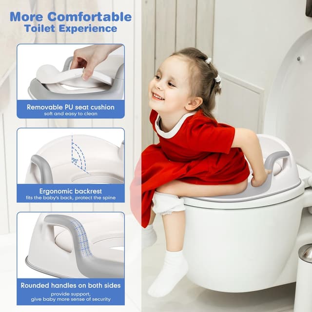 Detalle 2 de Maliton Potty Training Seat with 2-Step Stool