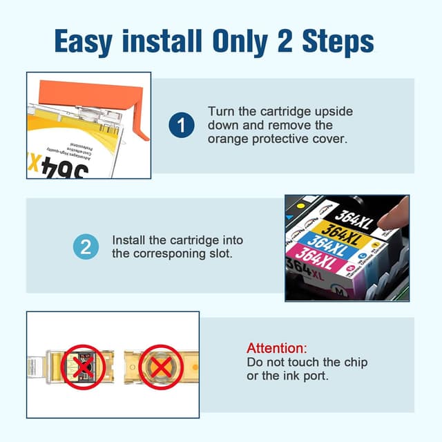 Detalle de Colorfly 364XL cartucce compatibili (non originali) a colori per HP 364 XL