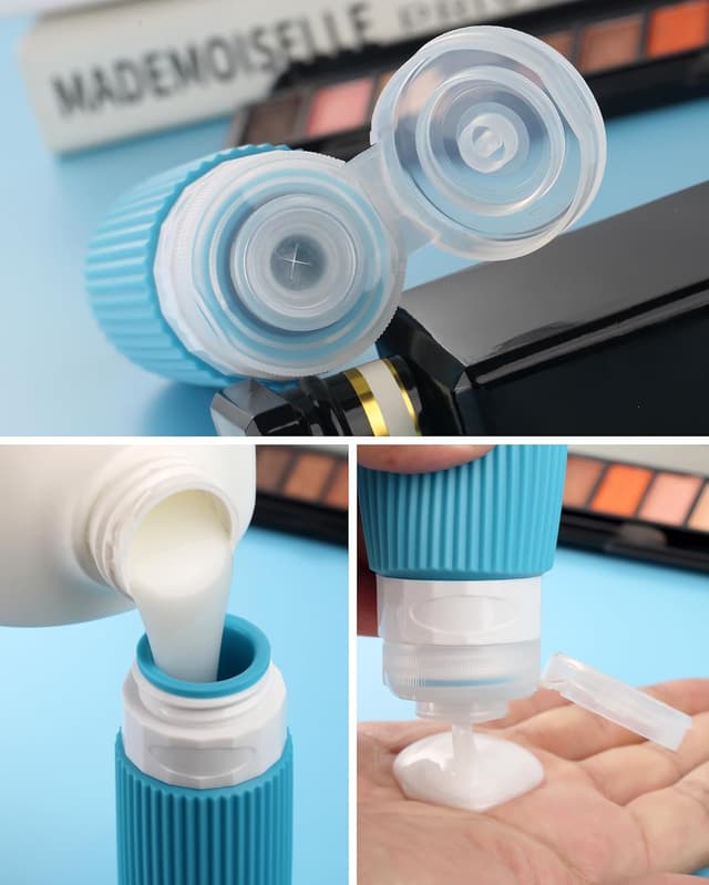 Thumbnail 2 de Gemice Travel Bottles for Toiletries 8 pcs TSA Approved 90ml