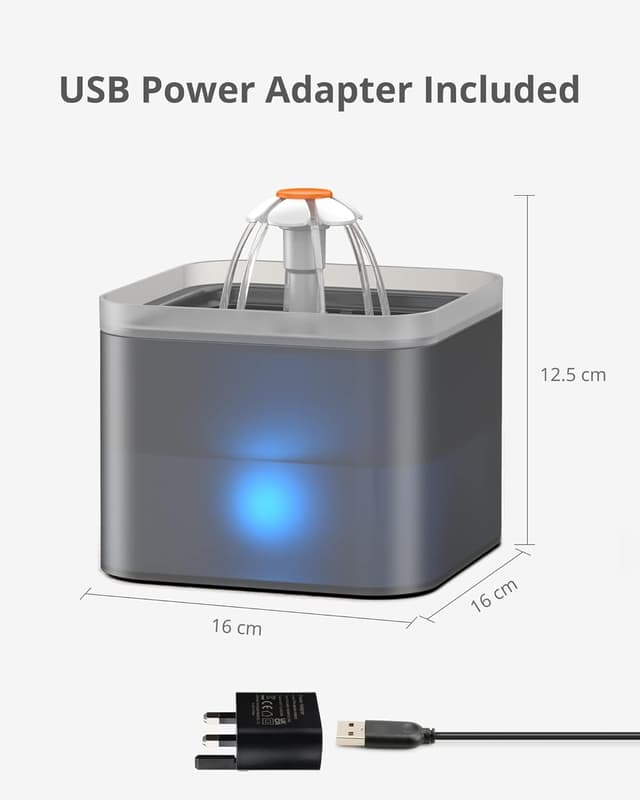 Thumbnail 4 de NICREW Cat Water Fountain 2L 💧🐱