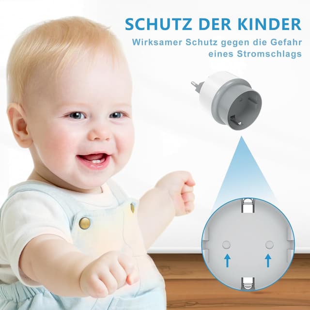 Detalle 2 de PABANCE Schweiz Reiseadapter Typ J 250V