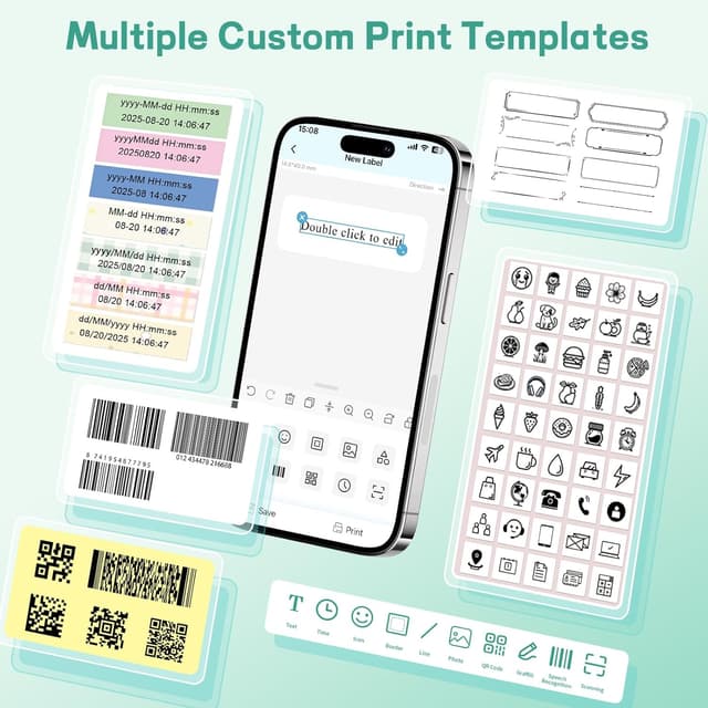 Thumbnail 3 de NADAIIN N12 Label Maker for Home Office