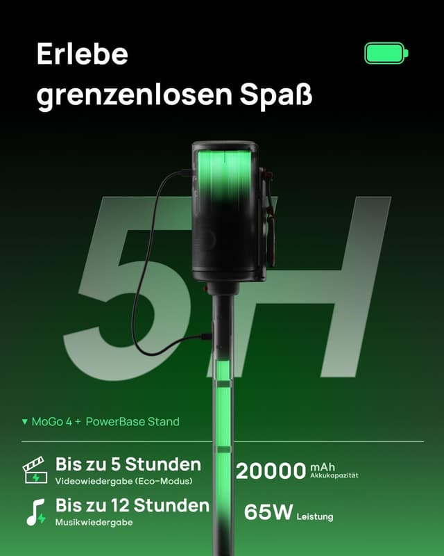 Detalle 2 de XGIMI MoGo 4 Laser Beamer Set 550 Lumen