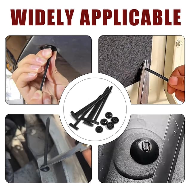 Thumbnail 6 de 200 Pack Nylon Cable Tie Buckles