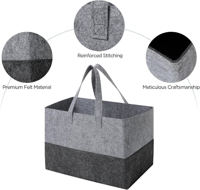 Detalle 2 de Cozary 2 Unidades Bolso de Felpa 38x25x25cm