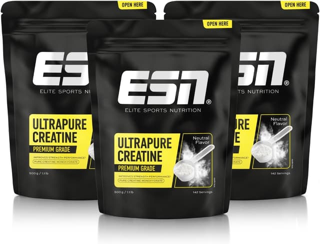 Thumbnail 6 de ESN Ultrapure Creatine Monohydrate 500 g – Kreatinpulver