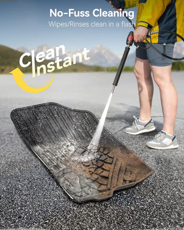 Thumbnail 3 de 3W Floor Mats for Jeep Wrangler 4XE 2021-2026