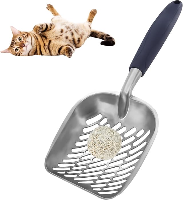 Imagen de Andiker Metal Cat Litter Scoop 5mm holes en OfertitasTOP