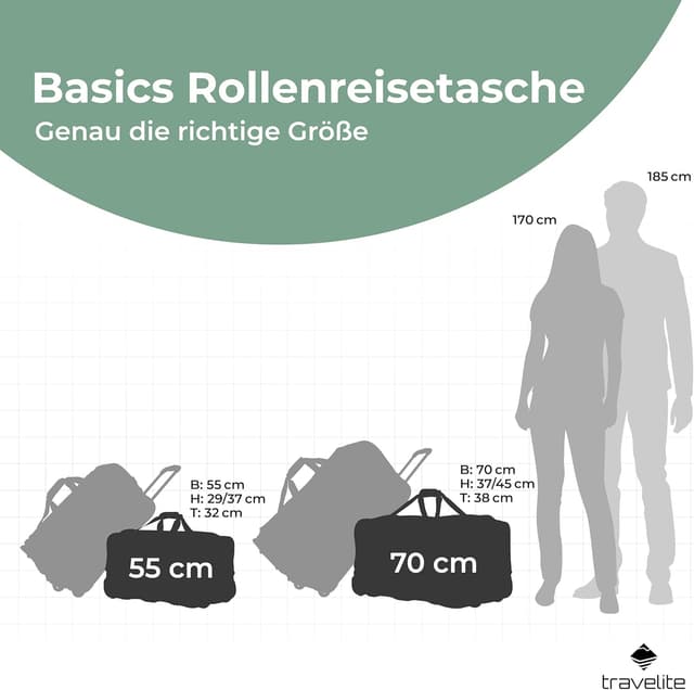 Detalle 2 de travelite Reisetasche 70 cm