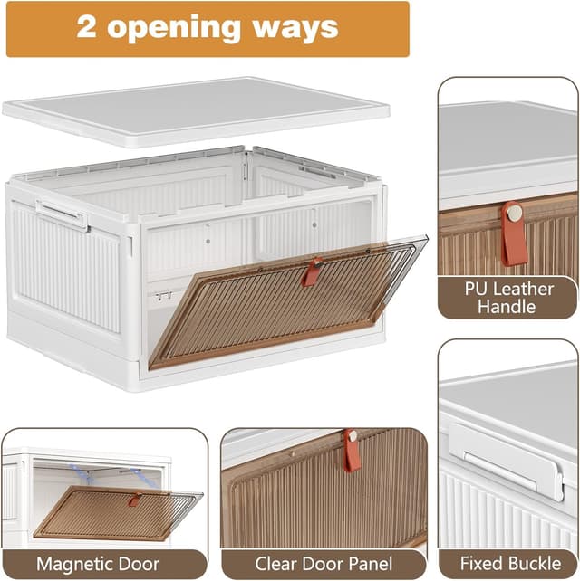 Thumbnail 3 de PurKeep Cajas Almacenaje 28L 4 Unidades