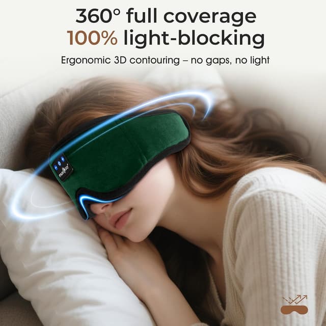 Thumbnail 1 de MUSICOZY Sleep mask Headphones 14H playtime