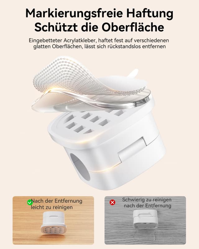 Thumbnail 6 de Rocoren Kabelhalter Selbstklebend 7,5 mm