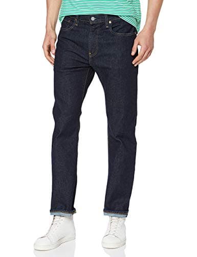 Detalle de Levi’s 502 Taper para hombre Rock Cod (31W / 32L): vaquero de corte estándar con pernera cónica