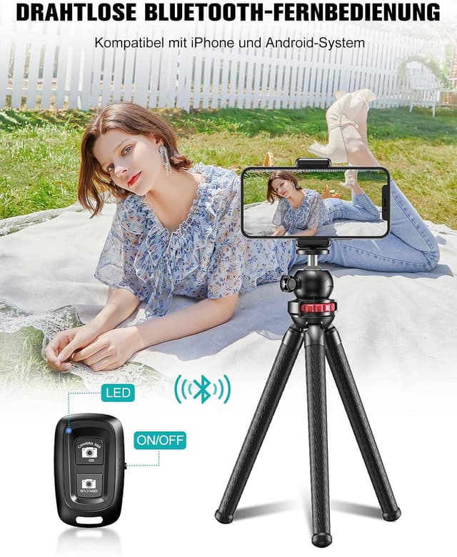 Thumbnail 2 de CIRYCASE Flexibler Handy Stativ 360°