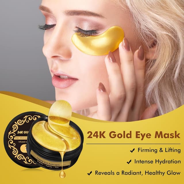 Thumbnail 4 de Goldene Hydrogel Augenpads 60 Stk Augenringe