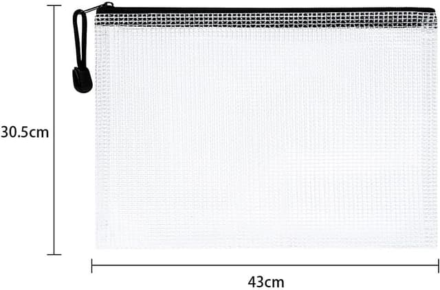 Detalle 2 de Vicloon Borse file A3 10 pezzi zip