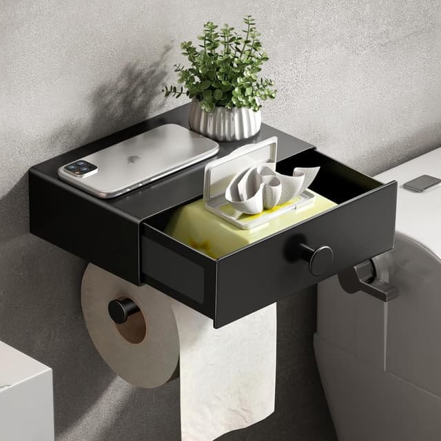 Imagen de Voldra Toilettenpapierhalter 21×14×7 cm 🚽 en OfertitasTOP