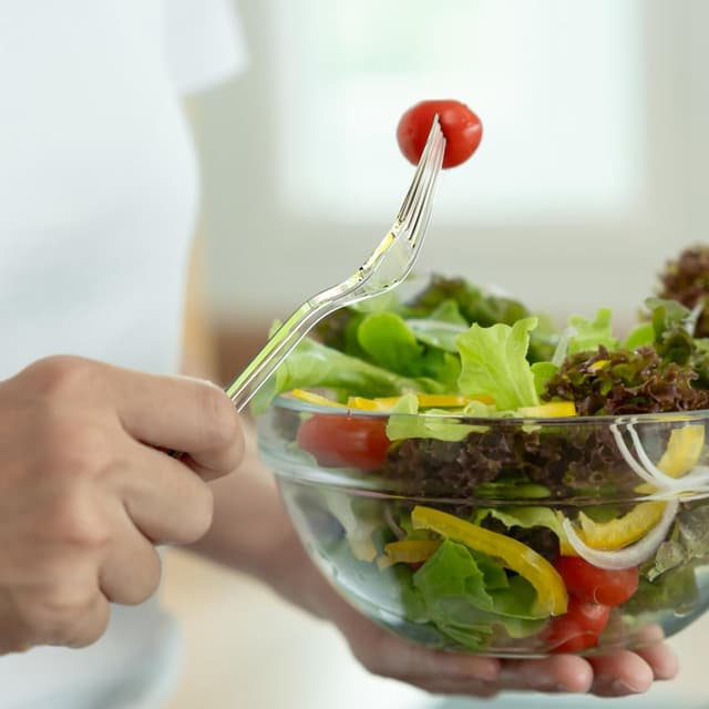 Thumbnail 5 de Dealusy 360 Clear Extra Heavy Duty Plastic Forks 🍴