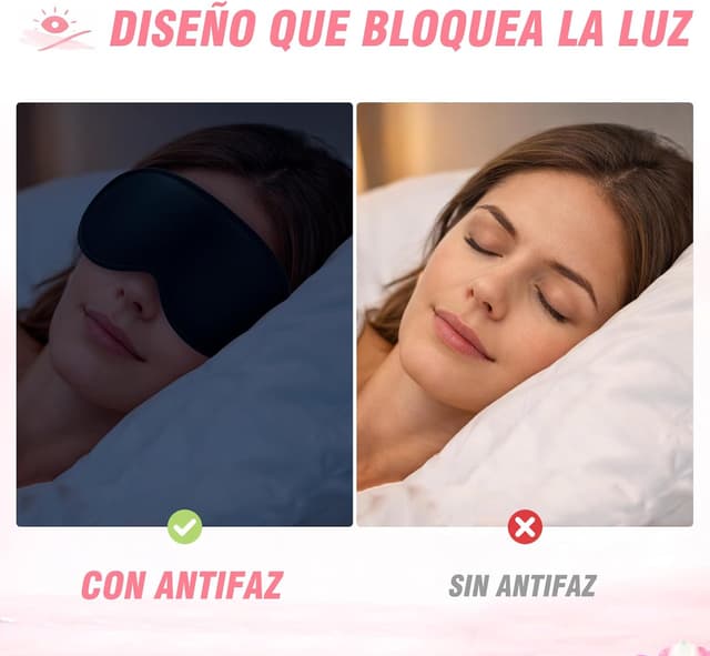 Detalle 2 de GRIFEMA GH03 Antifaz 3D para Dormir