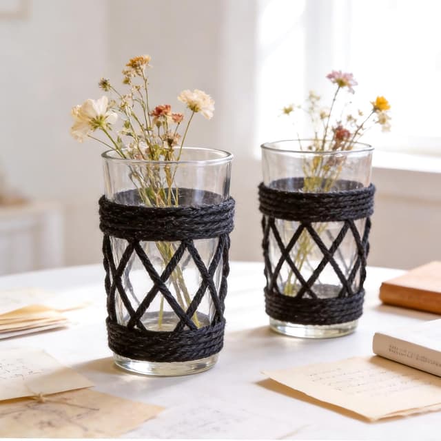 Thumbnail 6 de G2PLUS 2mm Jute String Twine (3-ply) – 100M Black/Natural Garden & Craft Twine