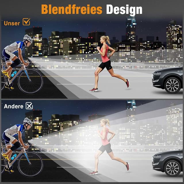 Thumbnail 5 de toptrek Fahrradlicht Set 100LUX Front- und Rücklicht