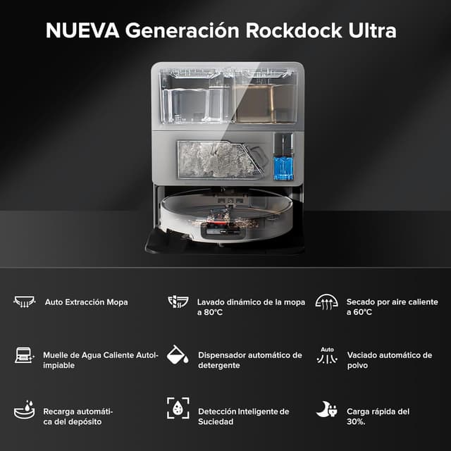 Thumbnail 5 de Robot Aspirador Roborock Saros 10 🌪️ 22,000Pa, Ultrafino, AI