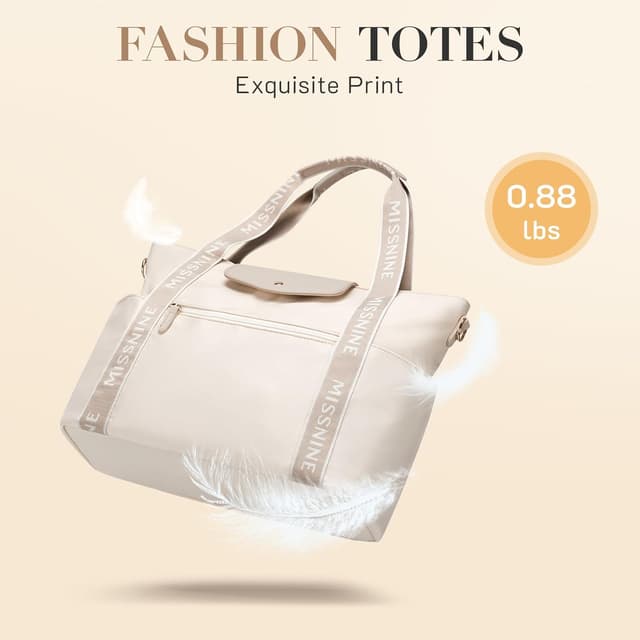 Detalle de Missnine 15,6-Zoll Laptoptasche Tote Bag Damen