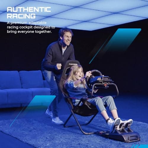 Detalle 2 de PLAYSEAT Challenge ActiFit: cabina de carreras plegable para poco espacio