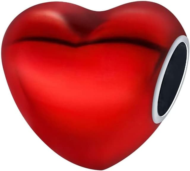 Detalle 2 de KUNVONIC Charm Anhänger Damen aus 925 Sterling Silber für Armband & Halskette (kompatibel zu europäischen Charms) – Modell Z2