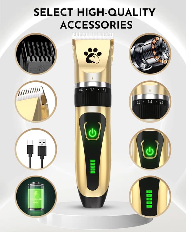 Thumbnail 5 de Professional Cordless Dog Clippers 2-speed