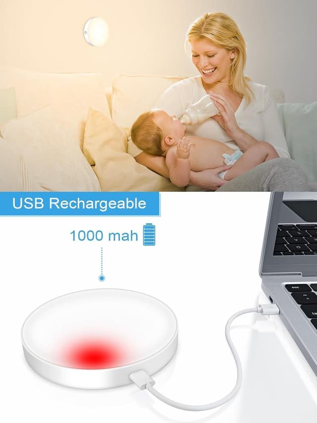 Thumbnail 4 de WILLED 3000K Dimmable Touch LED Puck Lights 2-pack