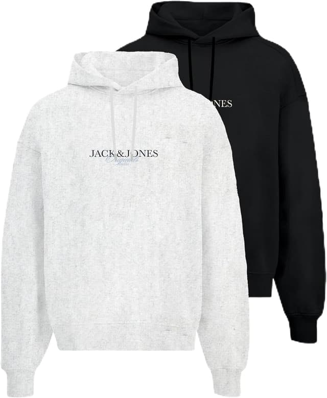 Thumbnail 4 de JACK & JONES Jorbillyburg Sweat Hood 2er Pack