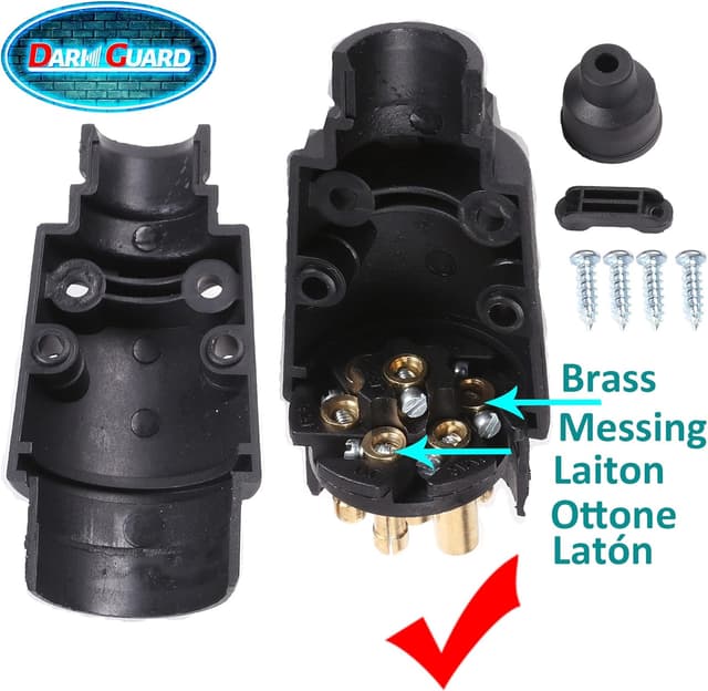 Thumbnail 4 de DARKGUARD 7pin Trailer Plug 12v