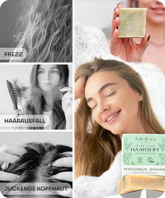 Thumbnail 5 de Meina Bio Haarseife 80g