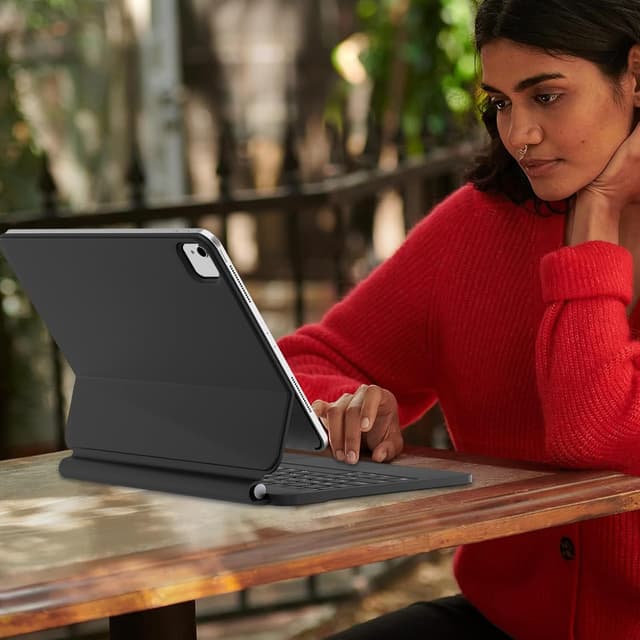 Thumbnail 6 de IVEOPPE Magic Keyboard für iPad Pro 13" M5 (2025) / M4 (2024) – magnetische Tastaturhülle mit Präzisions-Trackpad, schwarz