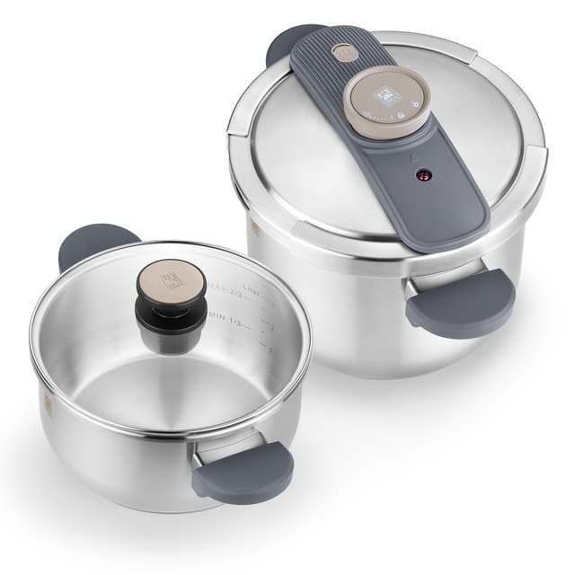 Detalle de Bra Emotion 4L + 7L set ollas rápidas