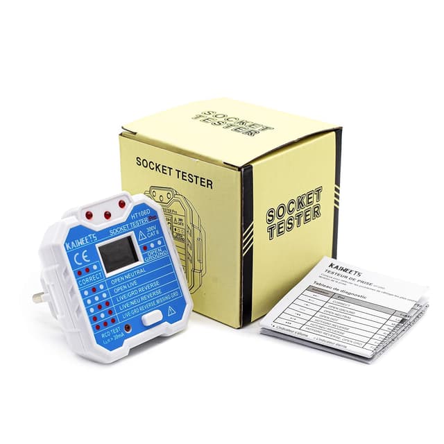 Thumbnail 5 de KAIWEETS Tester di Presa Elettrica 7×LED