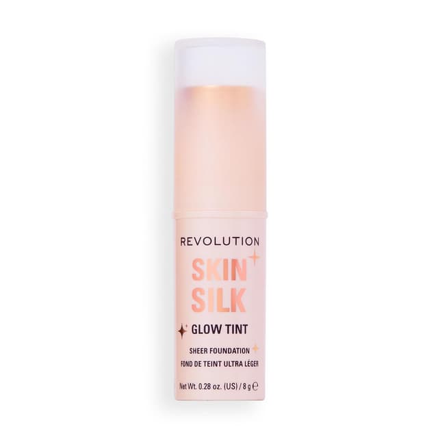 Detalle de Revolution Skin Silk Glow Tint Transparenter Foundation Stick – Deep Neutral, 8 g