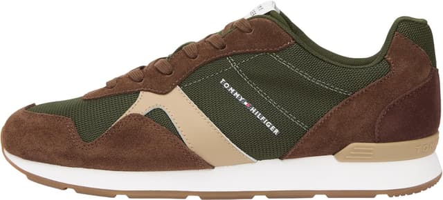 Thumbnail 6 de Tommy Hilfiger Men’s Runner Icon Mix Low Top Trainers (FM0FM05679)